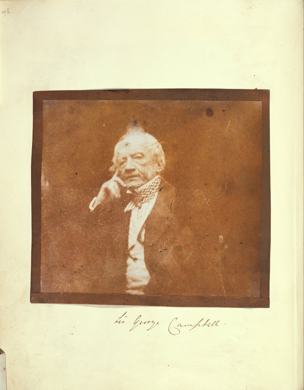 Sir George Campbell av John Adamson