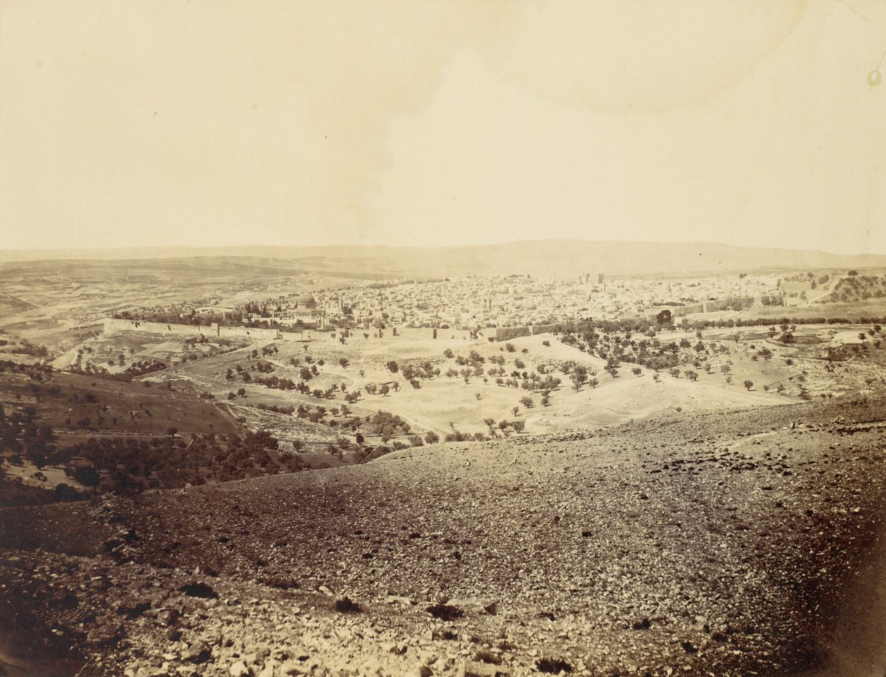 Jerusalem, 1860-tallet. av John Anthony