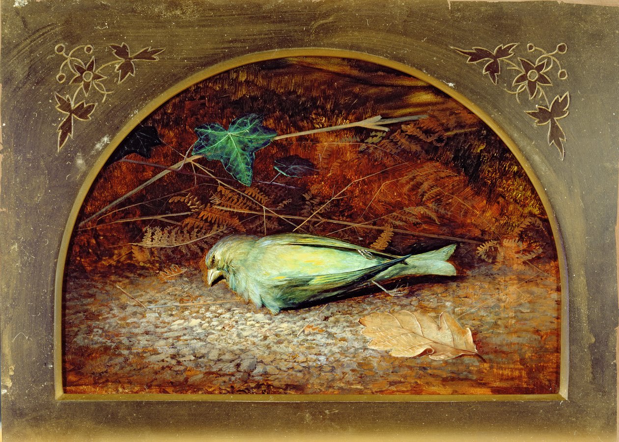 En død linnet av John Atkinson Grimshaw