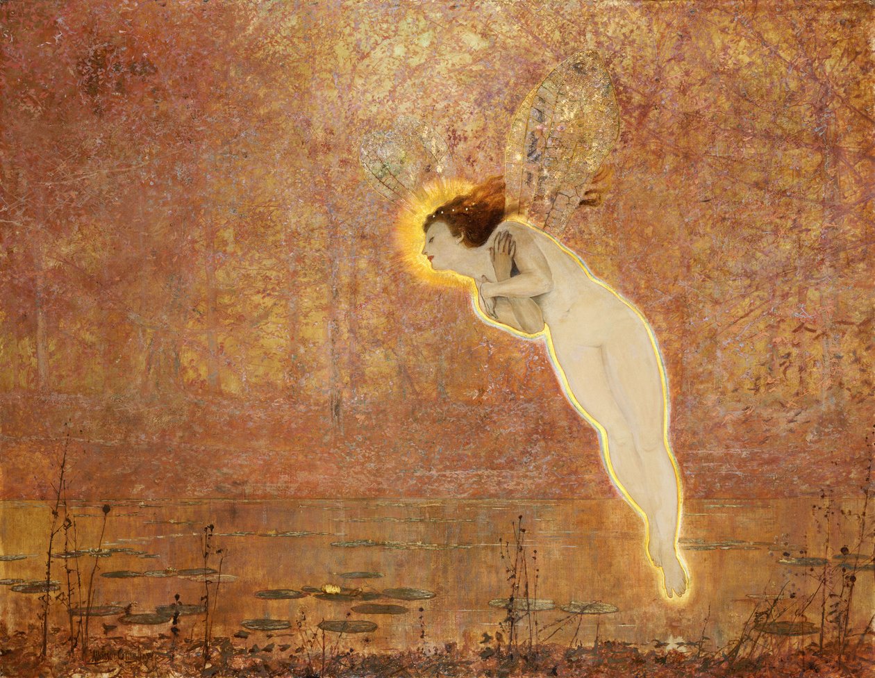 Iris av John Atkinson Grimshaw