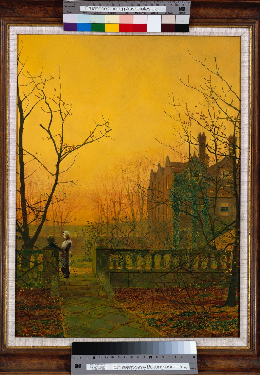 Knostrop Hall, Leeds av John Atkinson Grimshaw