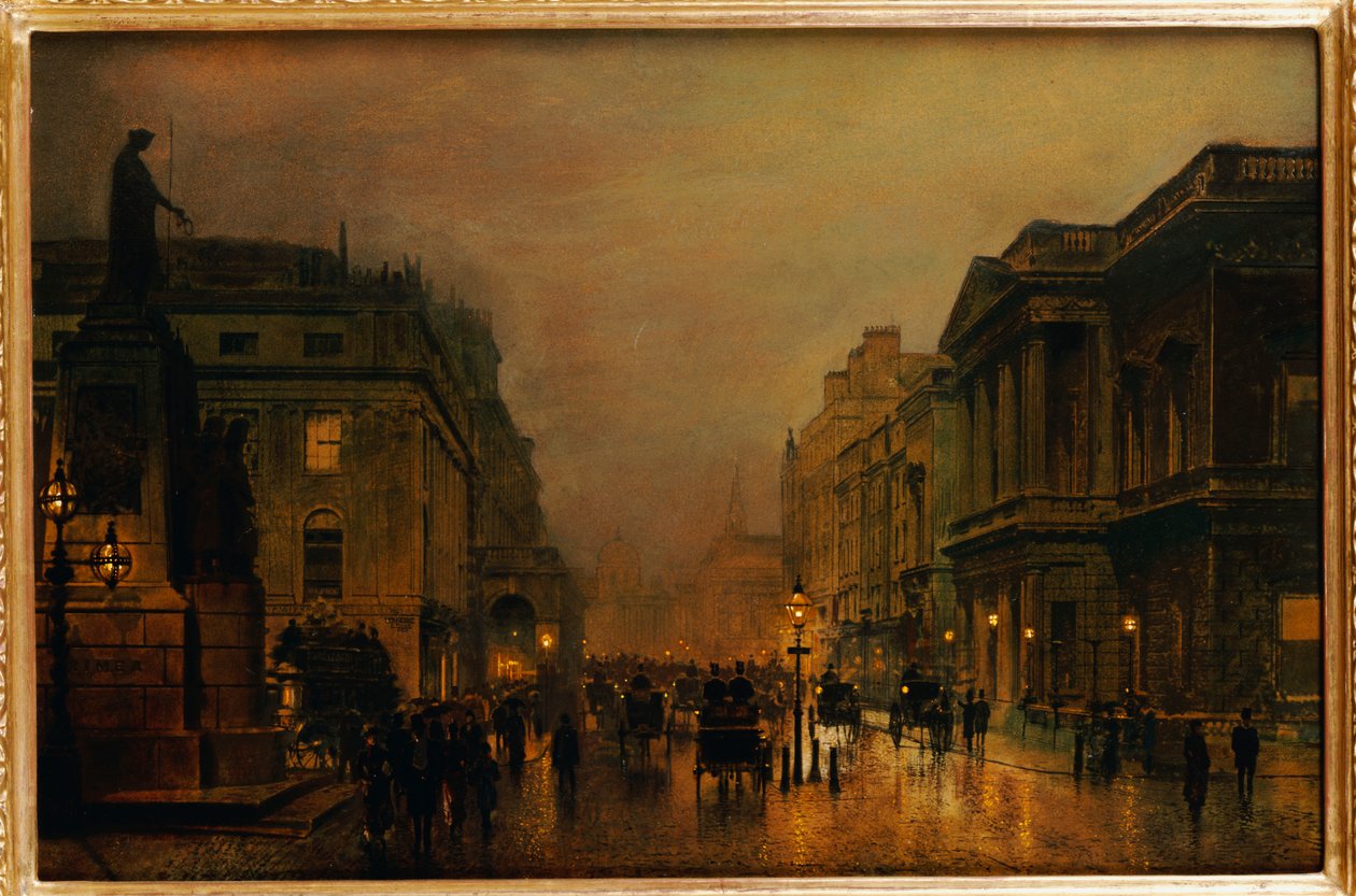 Pall Mall av John Atkinson Grimshaw