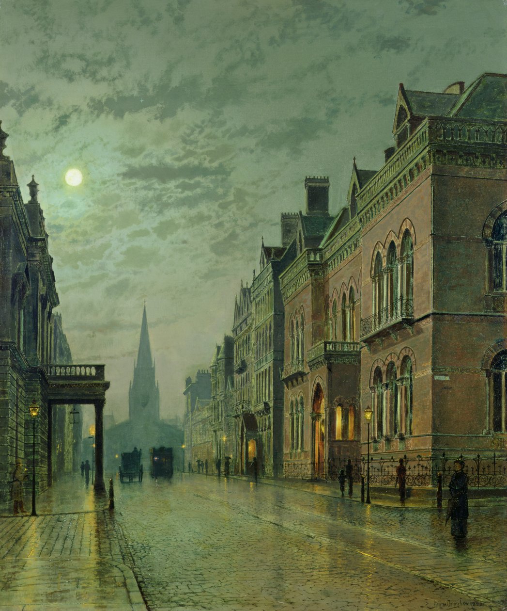 Park Row, Leeds av John Atkinson Grimshaw