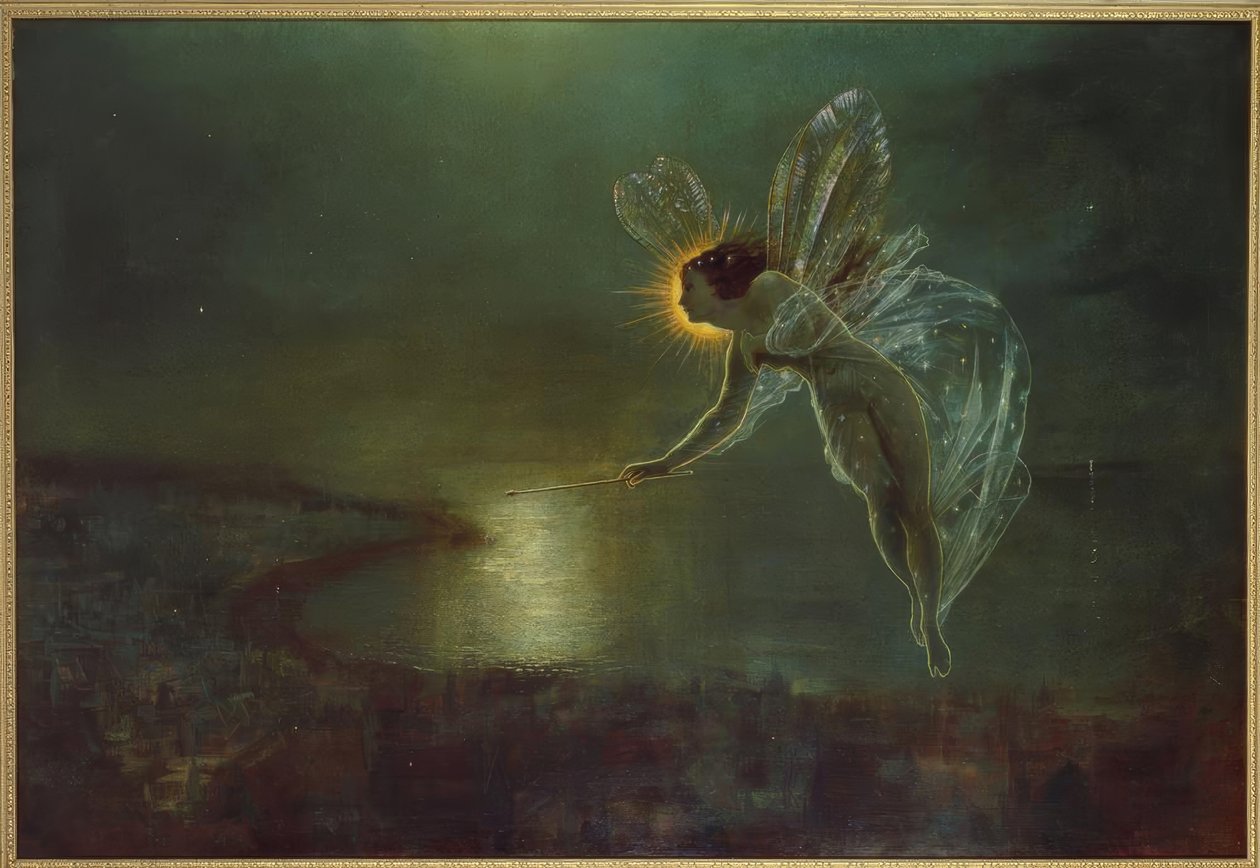 Nattens ånd av John Atkinson Grimshaw