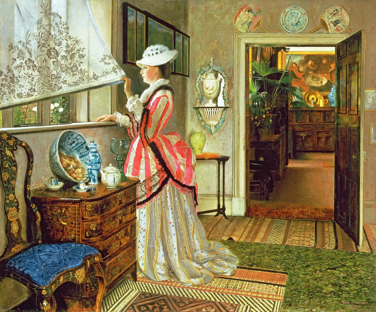 Summer av John Atkinson Grimshaw
