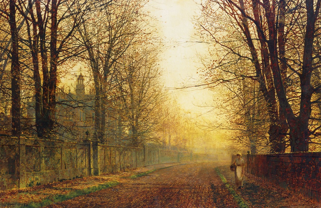 Høstens gyldne ære, av John Atkinson Grimshaw