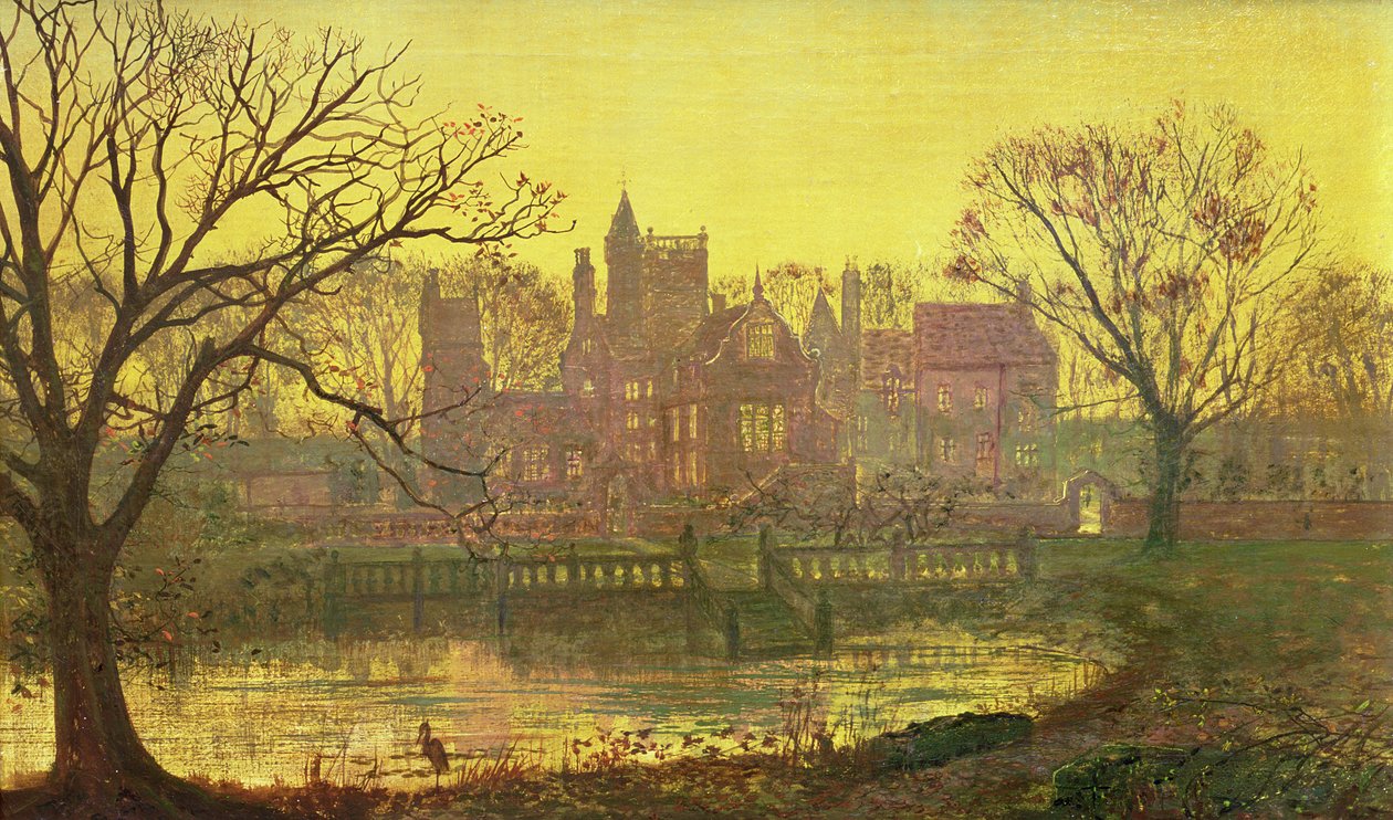 The Moated Grange av John Atkinson Grimshaw