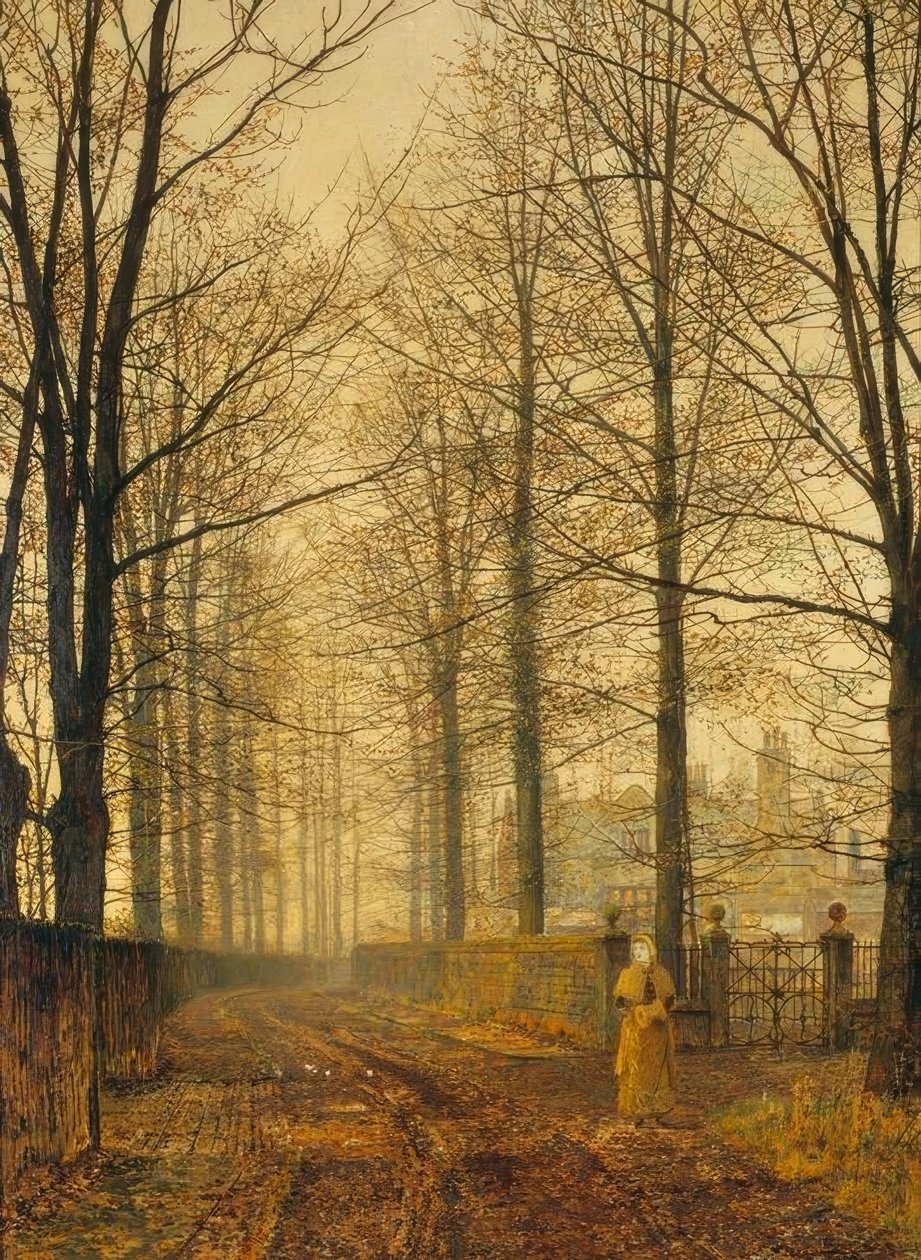For tre hundre år siden av John Atkinson Grimshaw