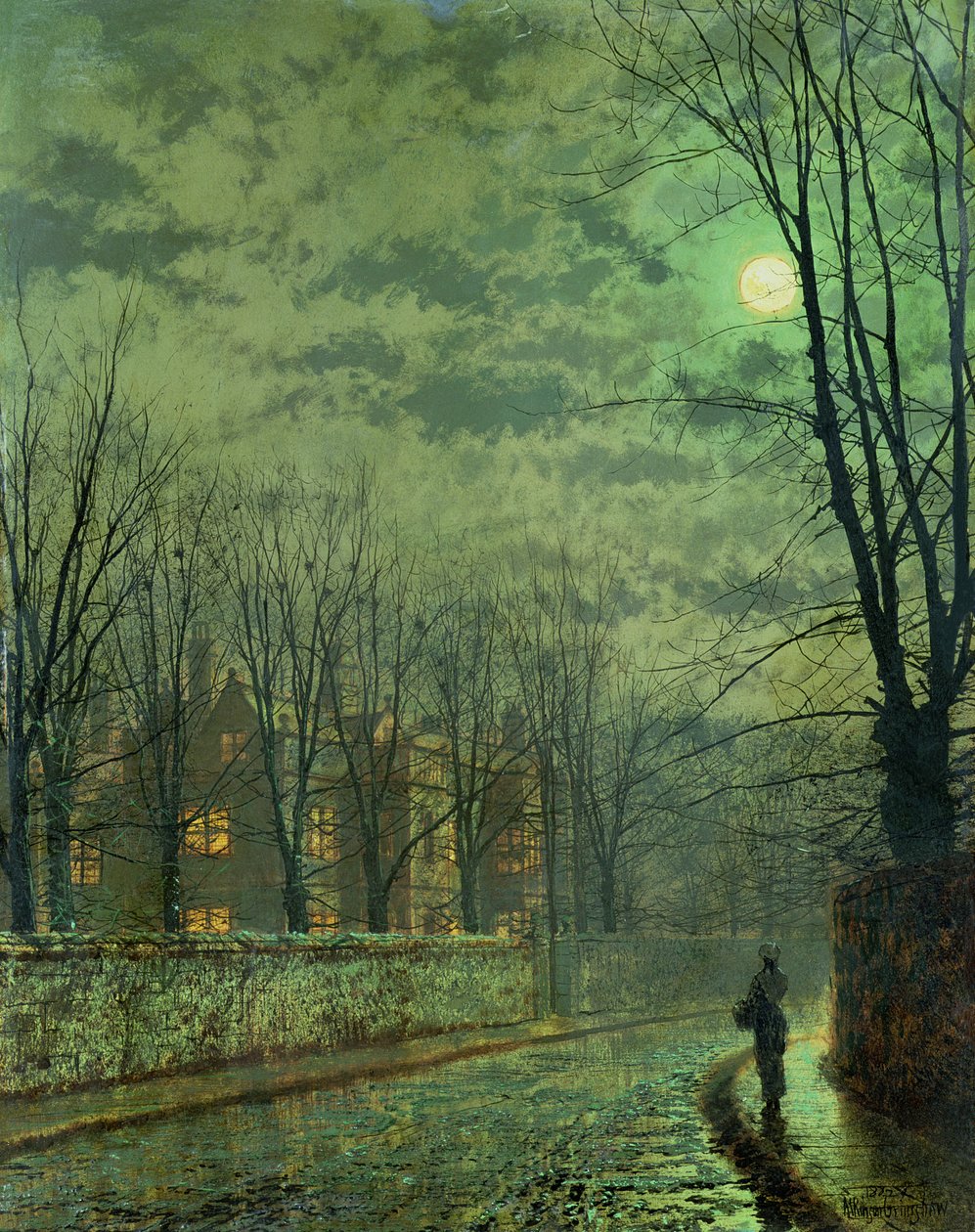 Ukjent bilde av John Atkinson Grimshaw