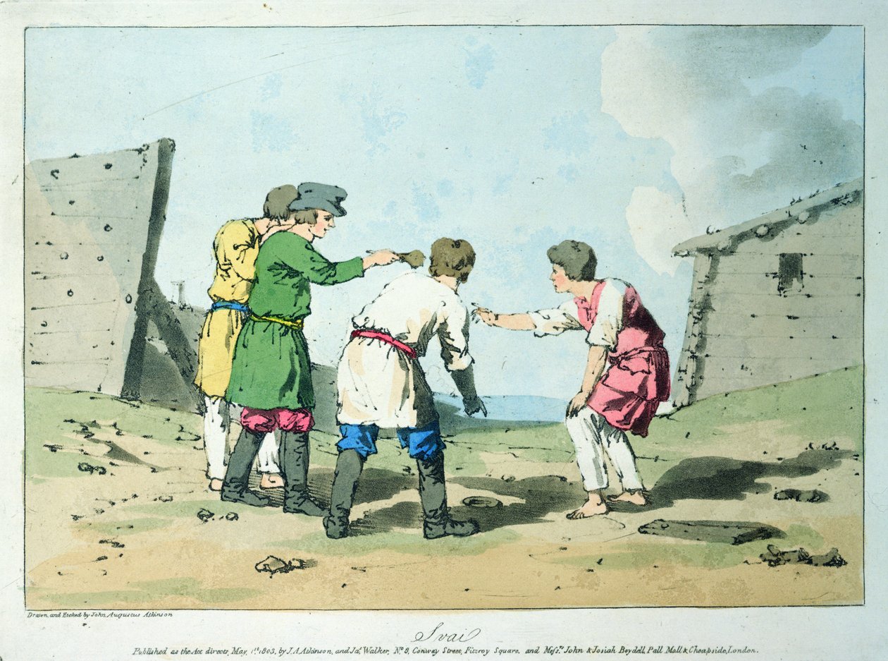 Swee Game, 1803 av John Augustus Atkinson