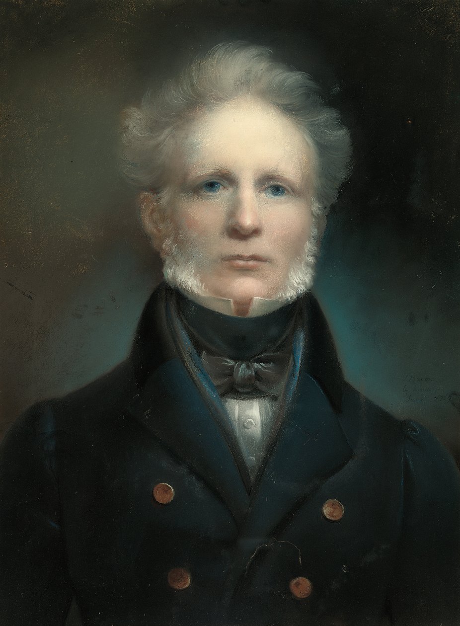 Selvportrett, 1839 av John Bacon
