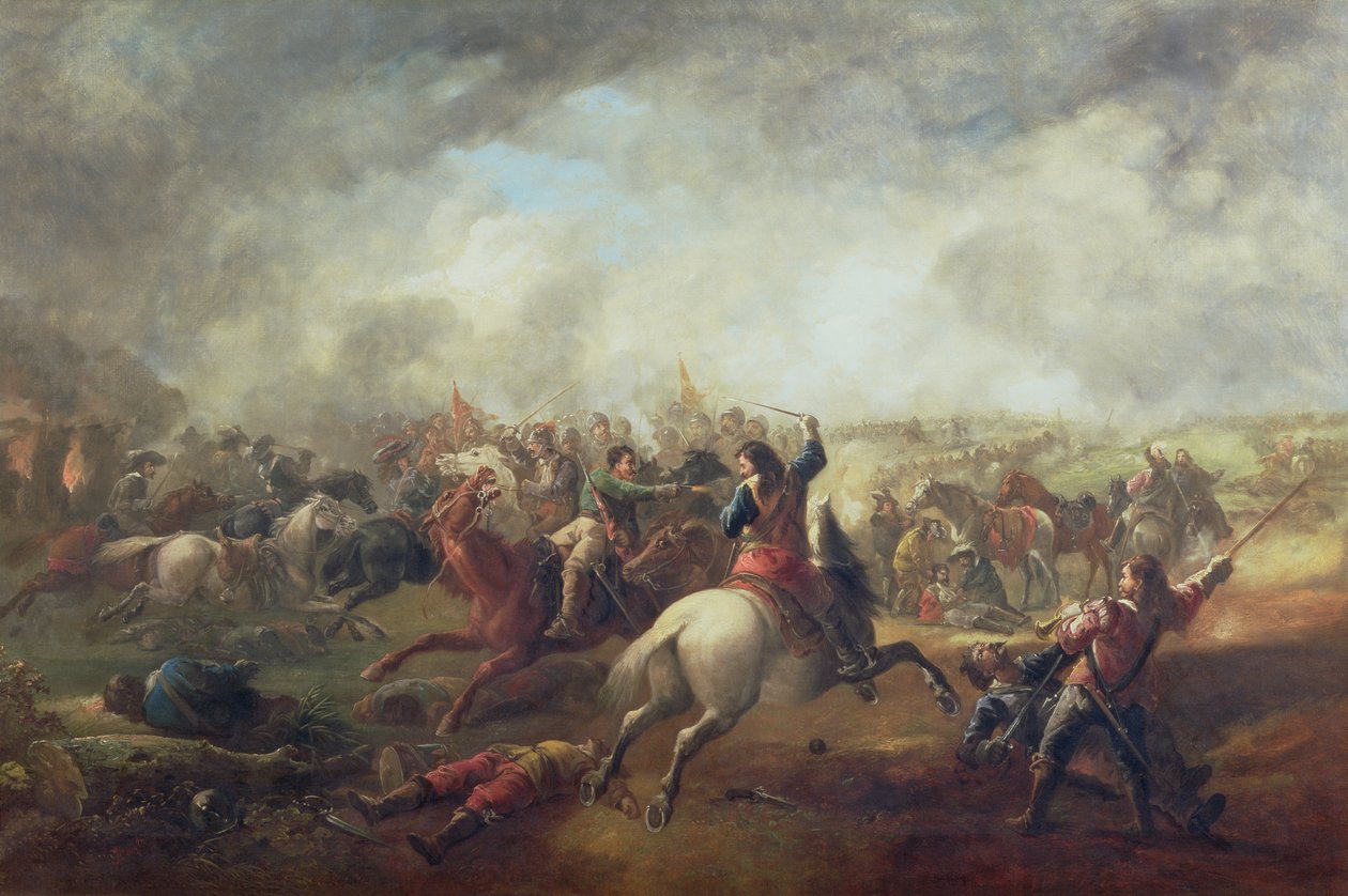 Slaget ved Marston Moor, 1644 av John Barker