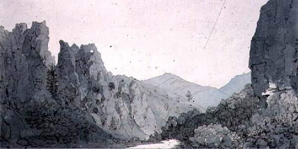 Dovedale, Derbyshire av John Bavistock Knight