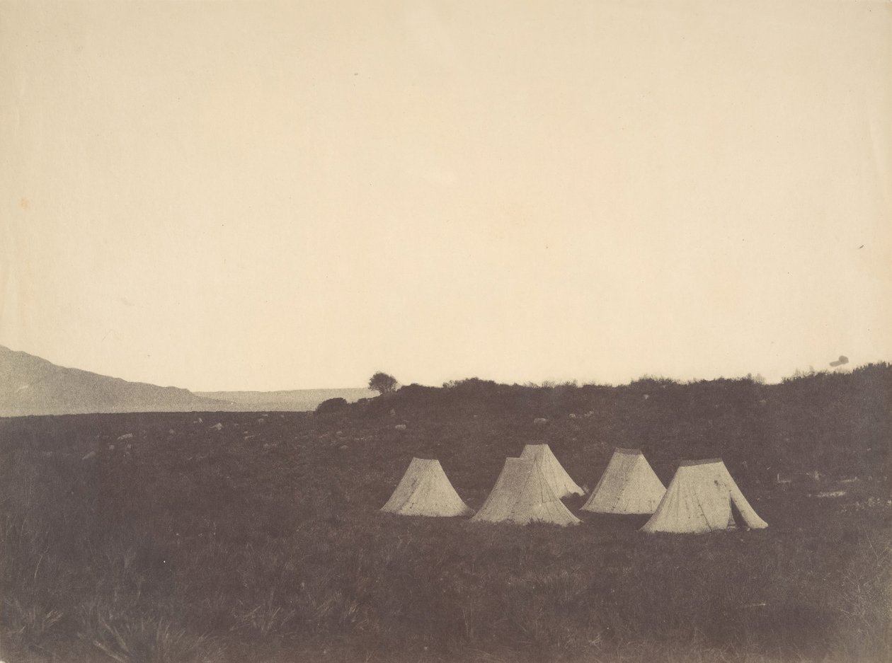 Telt, Algerie, 1856. av John Beasley Greene