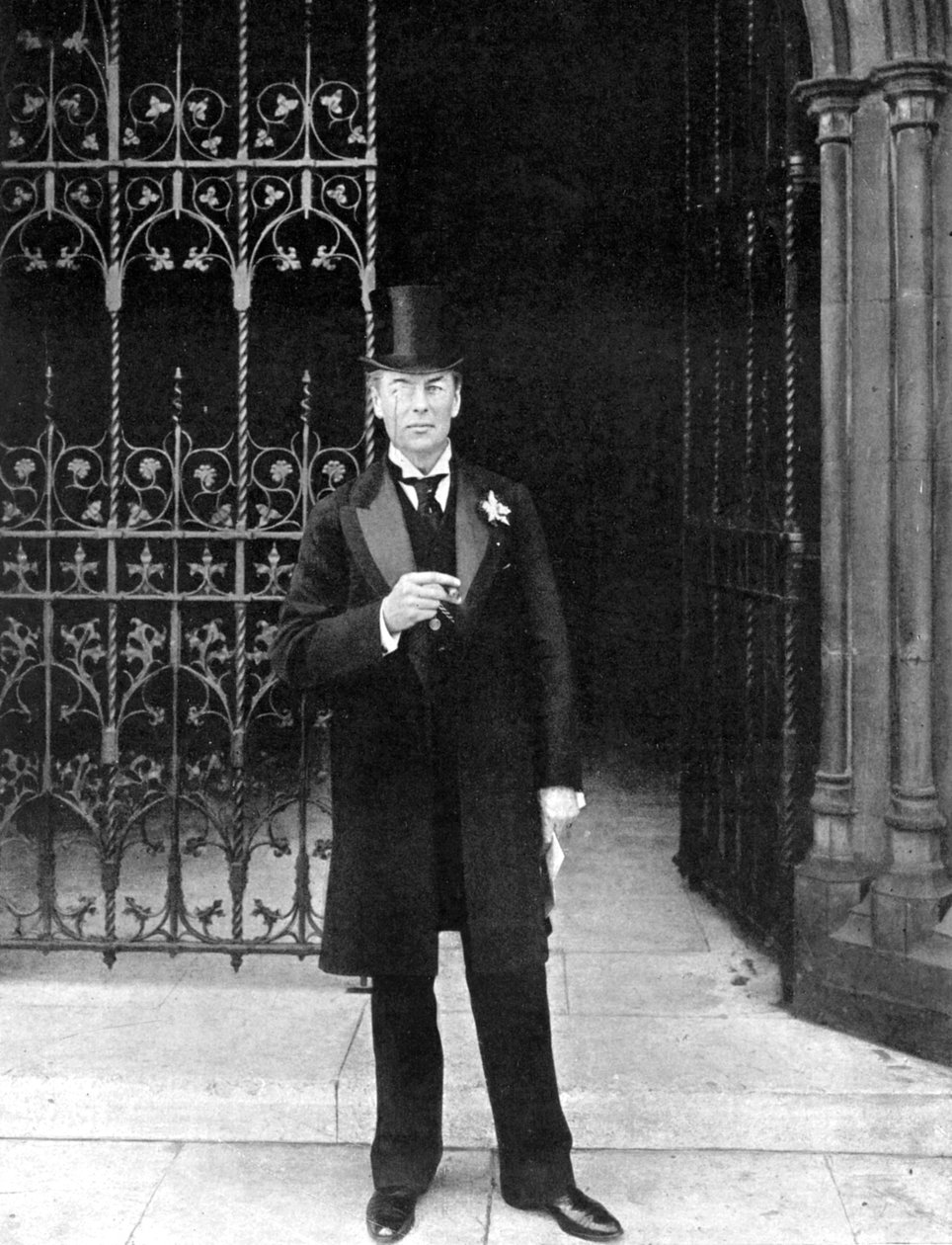 Joseph Chamberlain , britisk liberal statsmann, c1905. av John Benjamin Stone