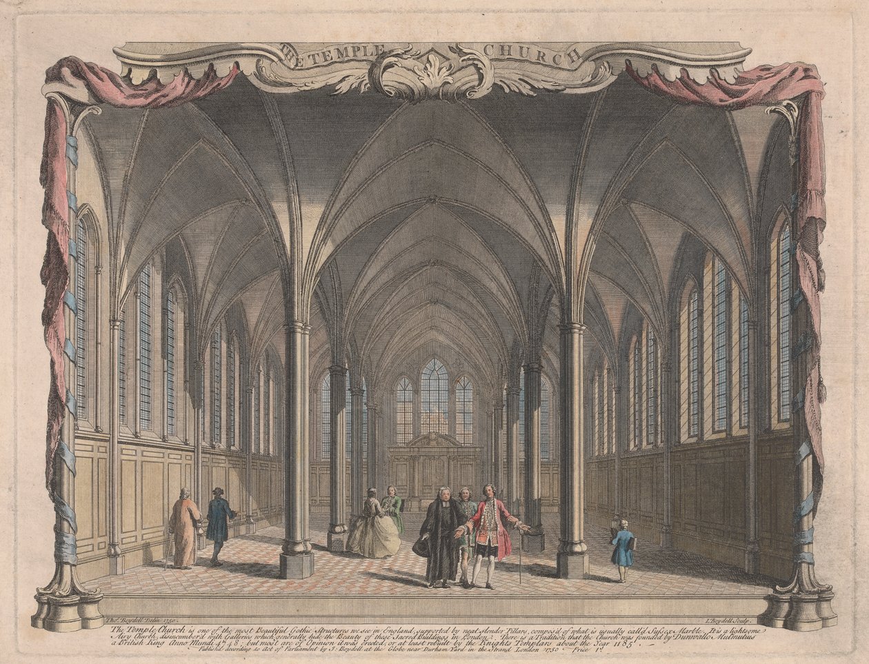 Tempelkirken av John Boydell