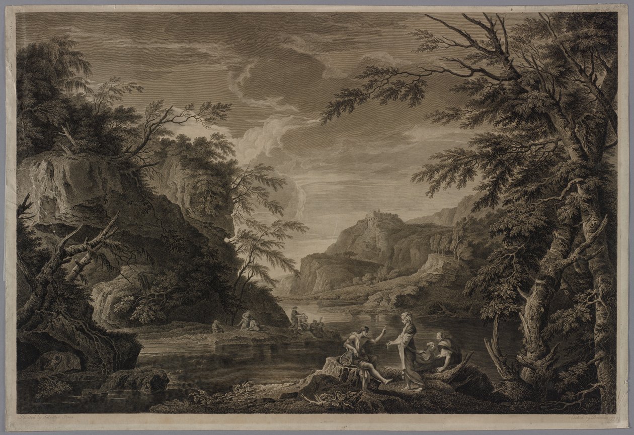 Apollo og sibylla, 1779. av John Browne