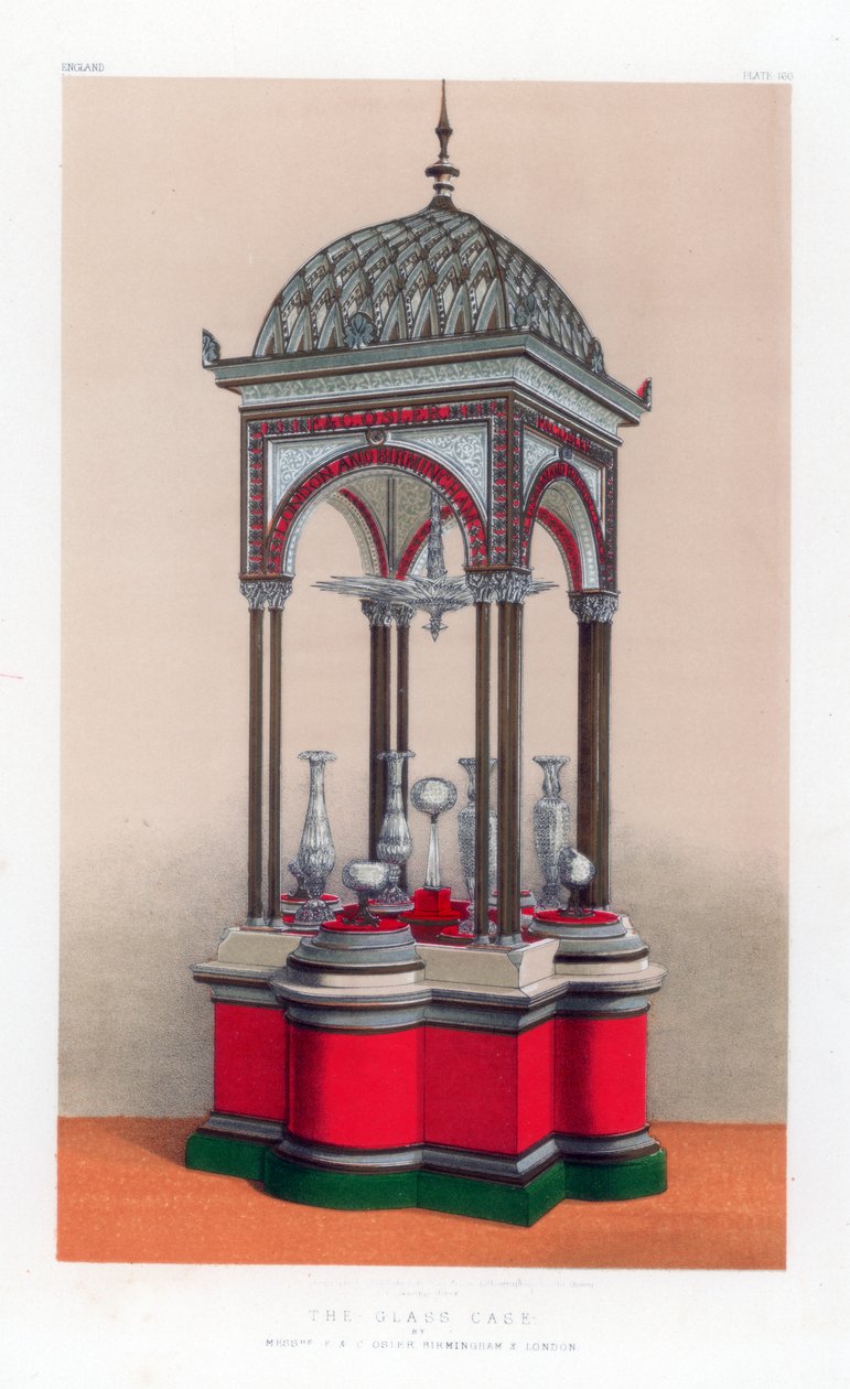 The Glass Case, 1800-tallet. av John Burley Waring
