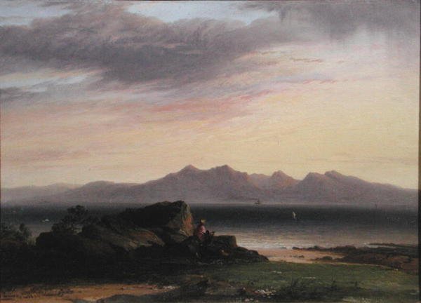 Arran, fra Millport, Cumbrae av John Cairns