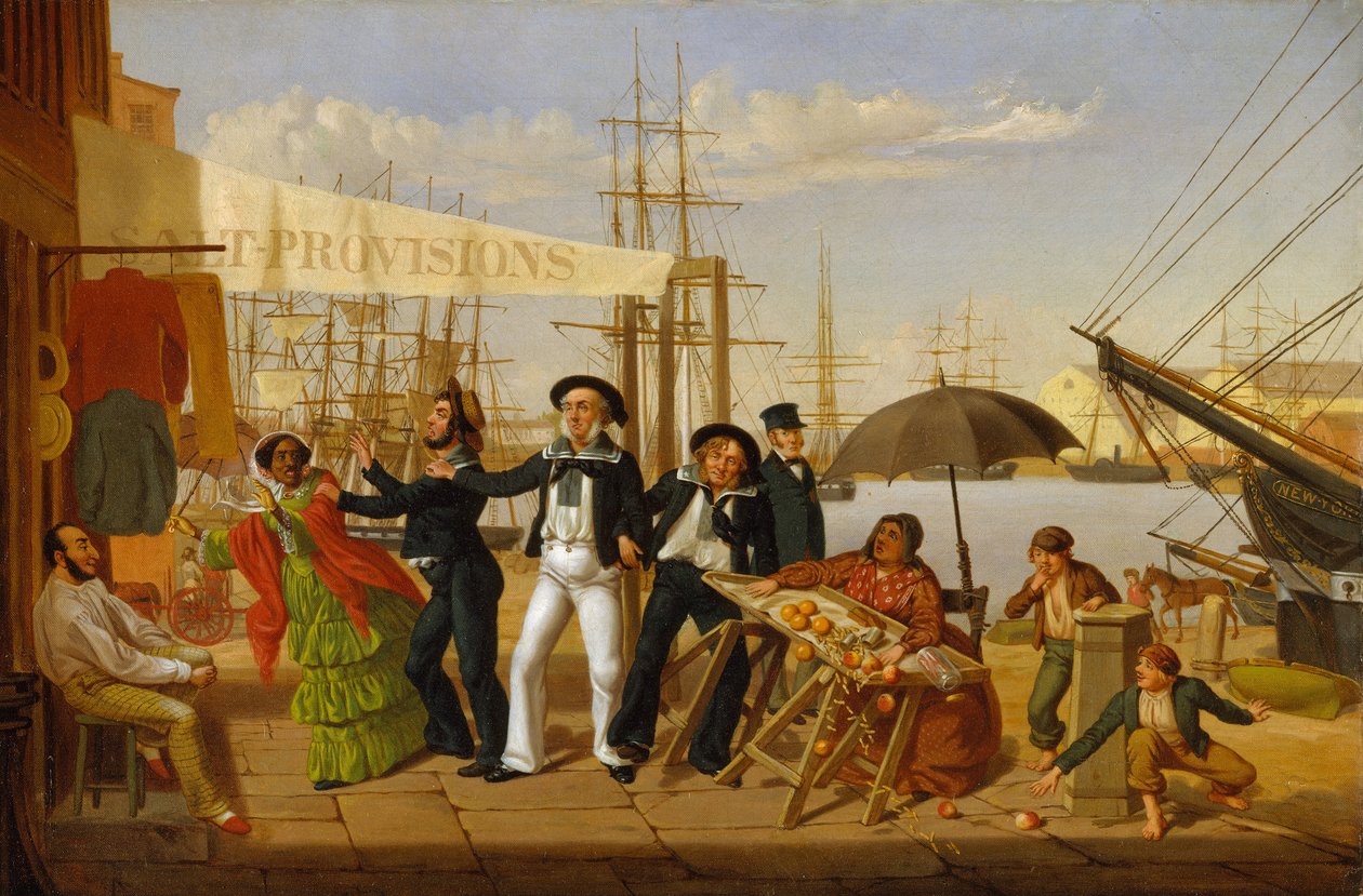 Etter et langt cruise, 1857. av John Carlin
