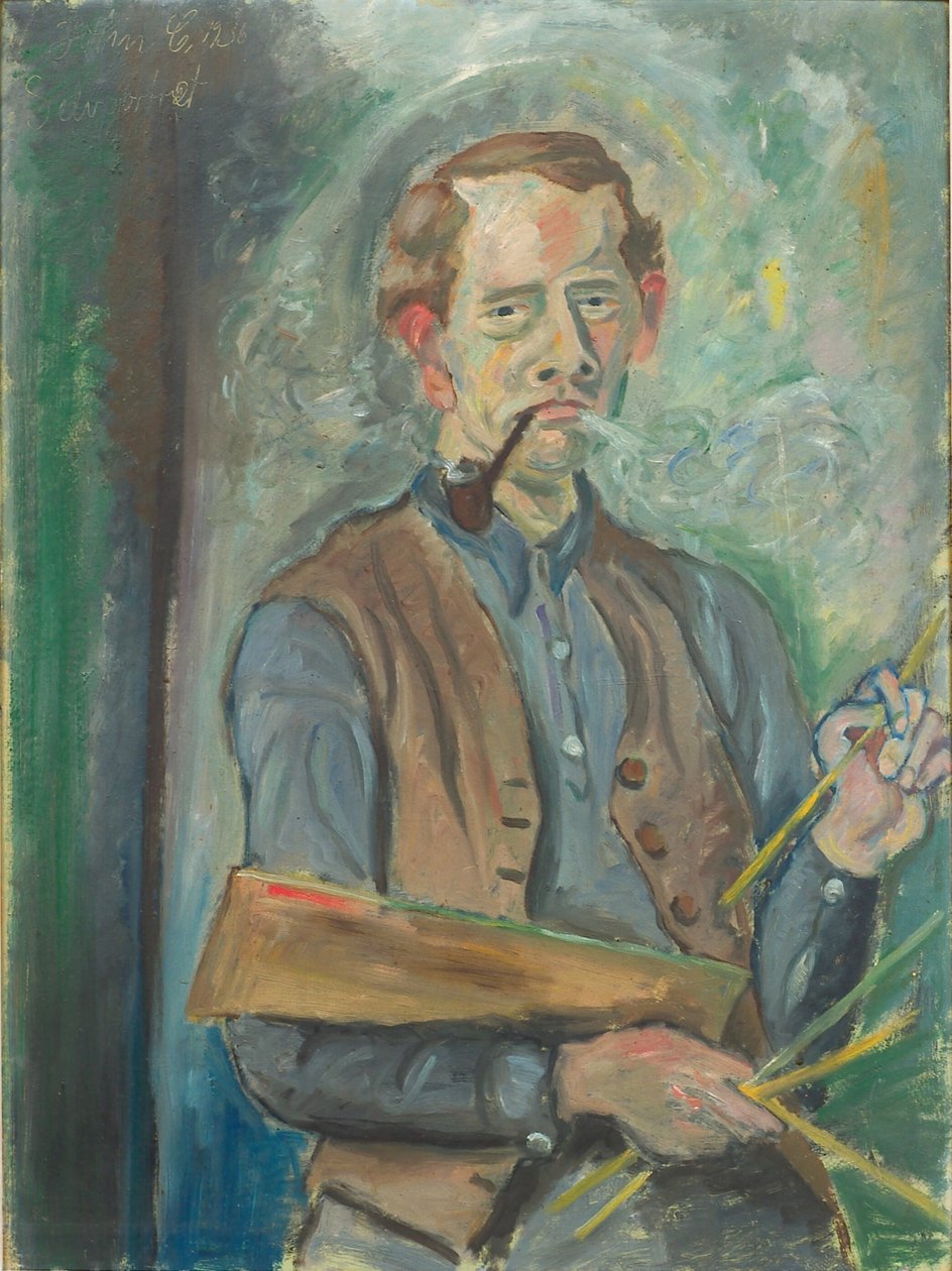 Selvportrett av John Christensen