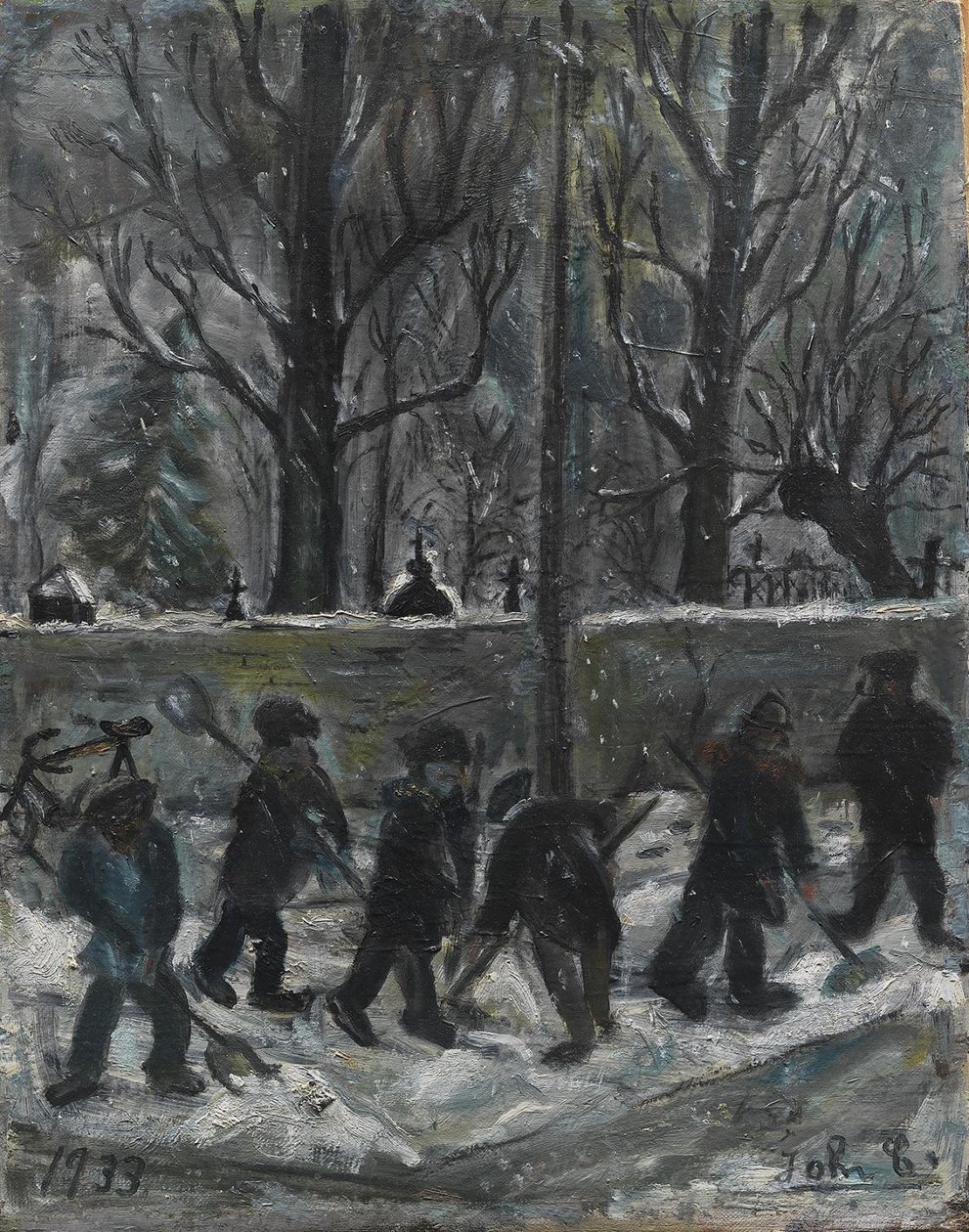 Snørydding av John Christensen