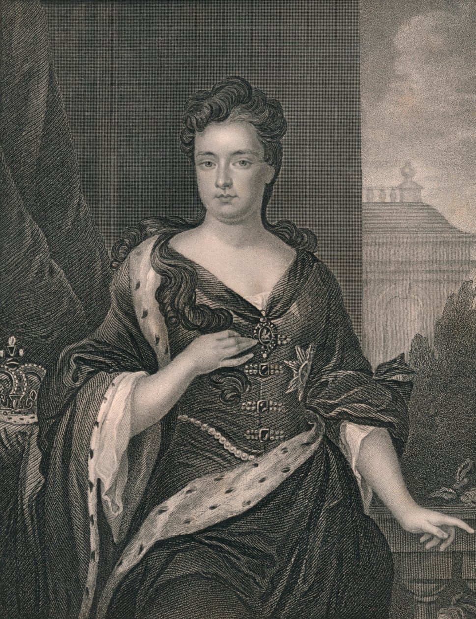 Dronning Anne, midten av 1800-tallet. av John Cochran