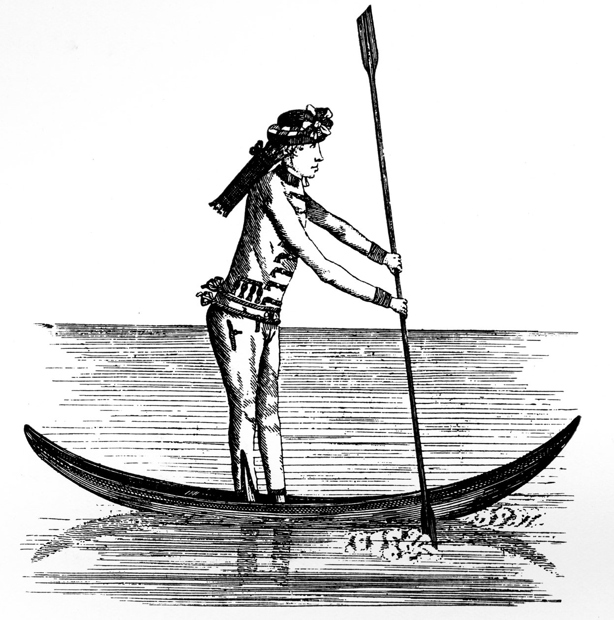 Isis makaroni, 1772 av John Collet