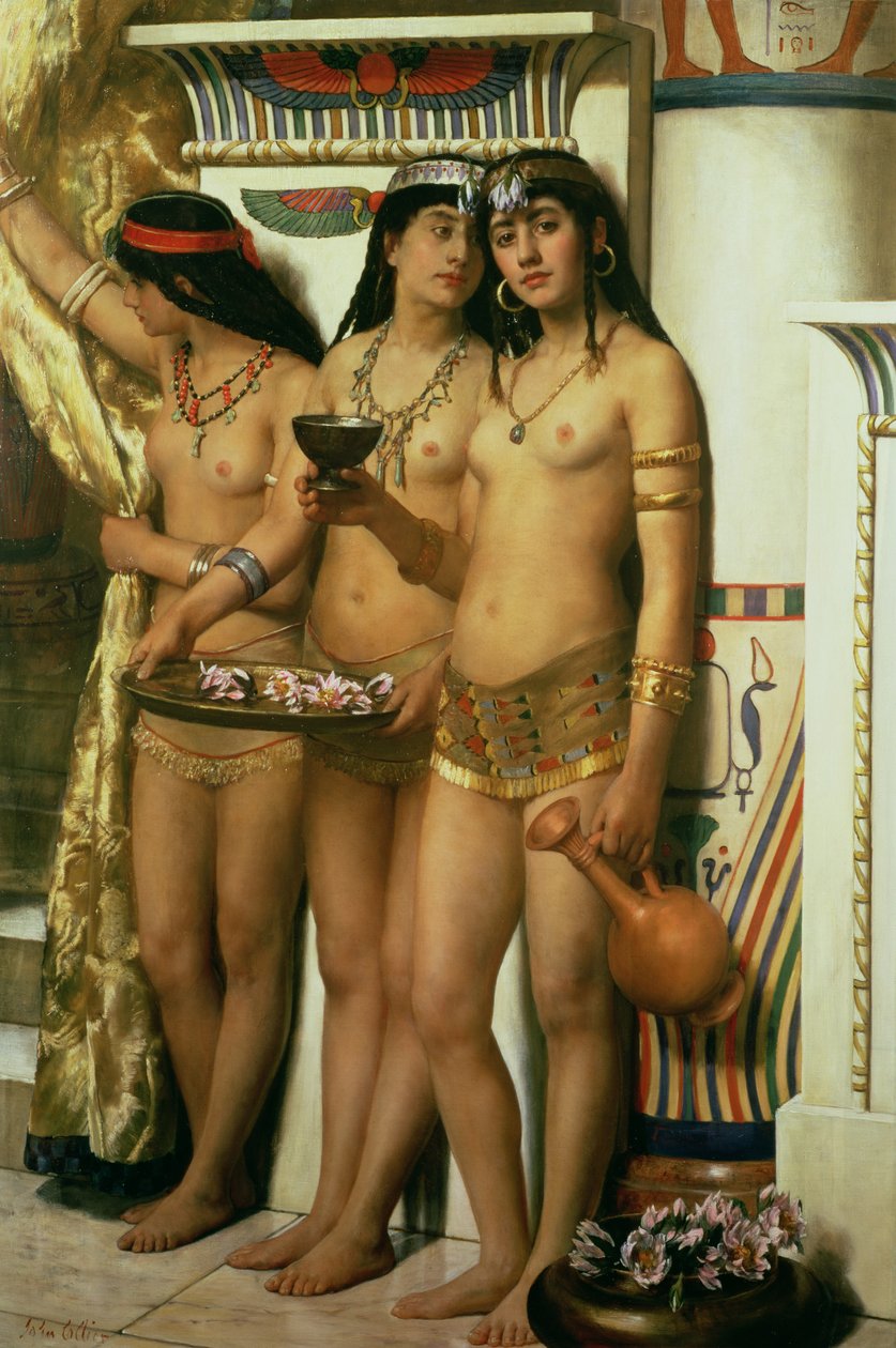 Faraos tjenerinner av John Collier
