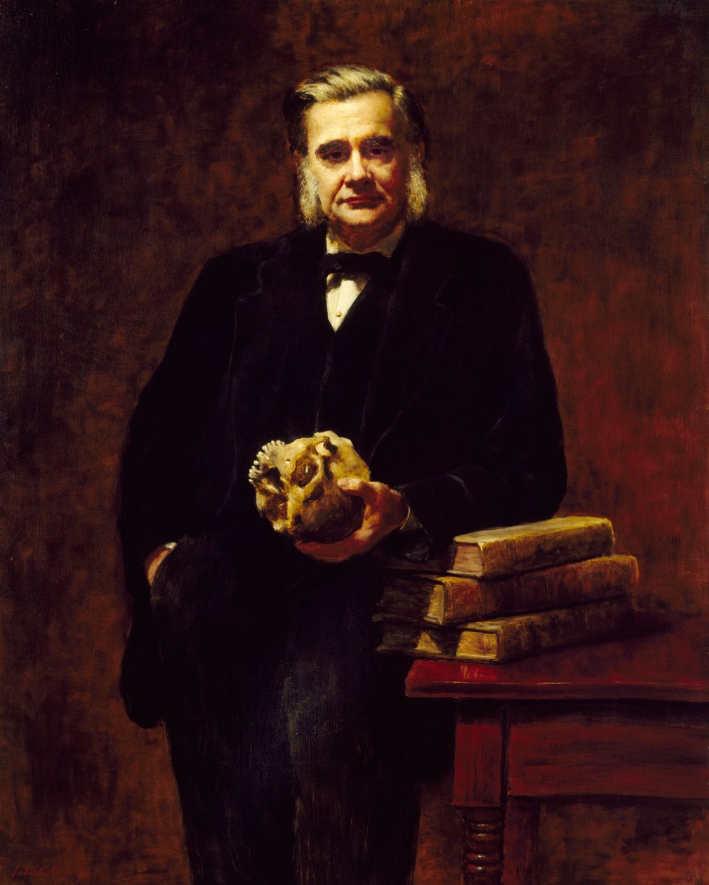 Thomas Huxley (1825-95) 1883 (olje på lerret) av John Collier