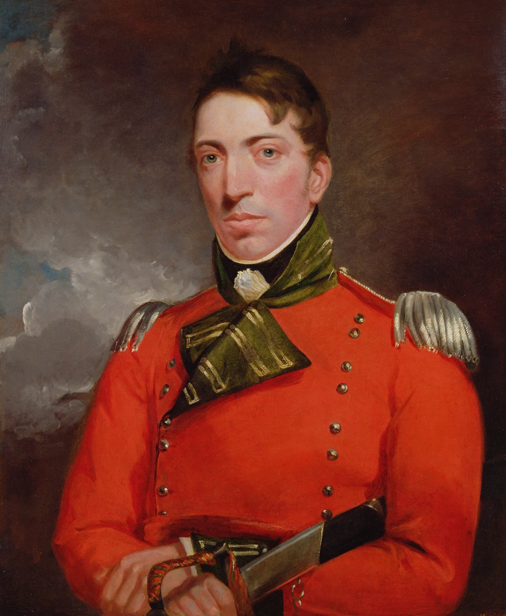 Kaptein Richard Gubbins, ca. 1804-05 (olje på lerret) av John Constable