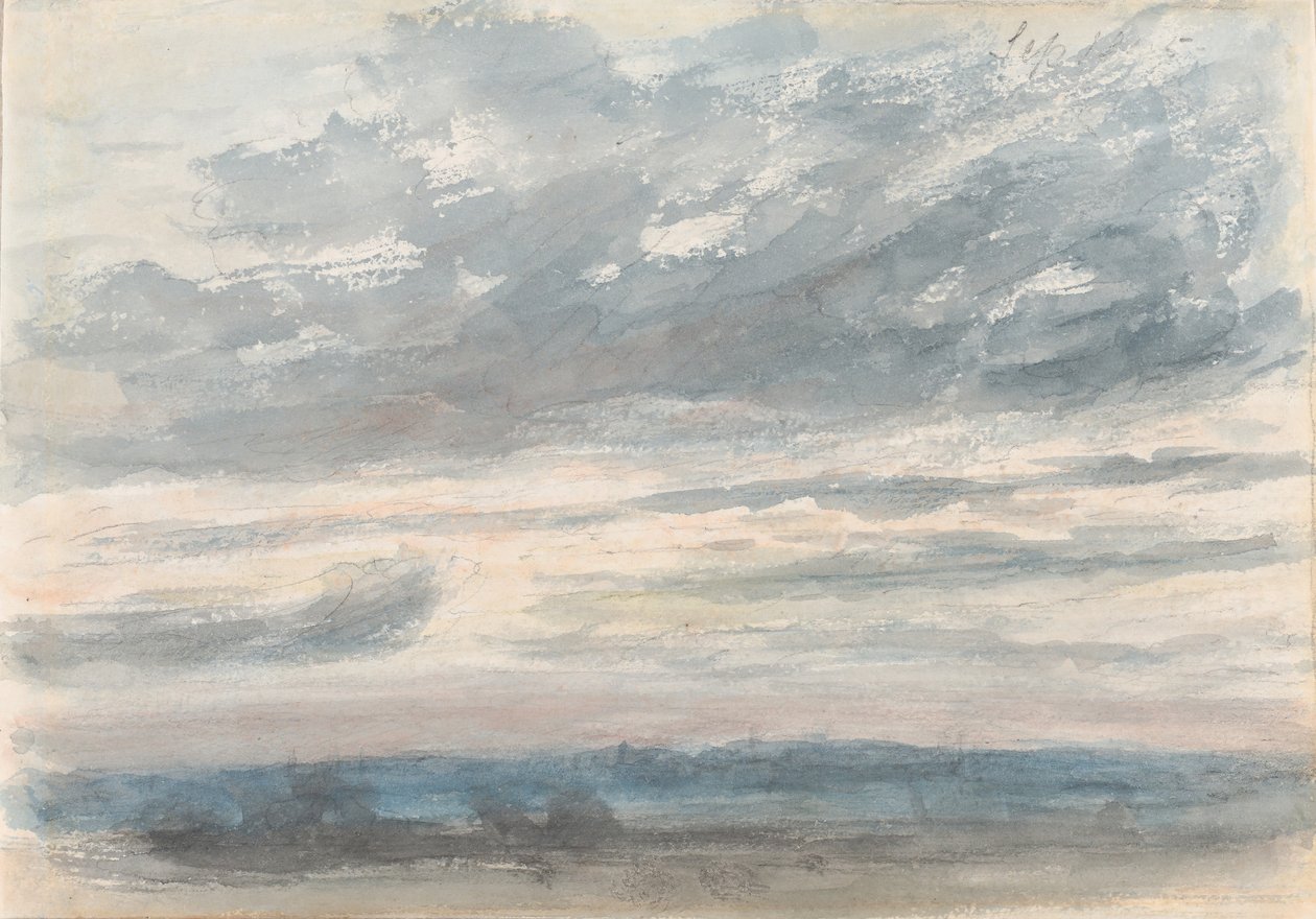 Cloud Study, 1830-35. av John Constable