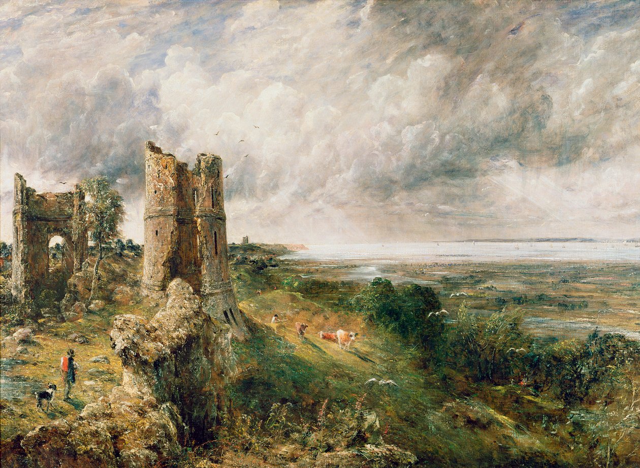 Hadleigh Castle, 1829 av John Constable