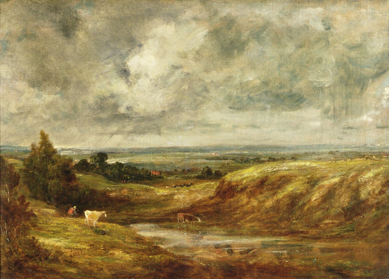 Hampstead Heath, ca. 1825-30 av John Constable