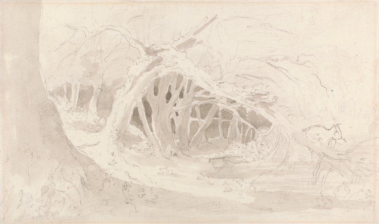 Helmingham: The Silent Pool av John Constable