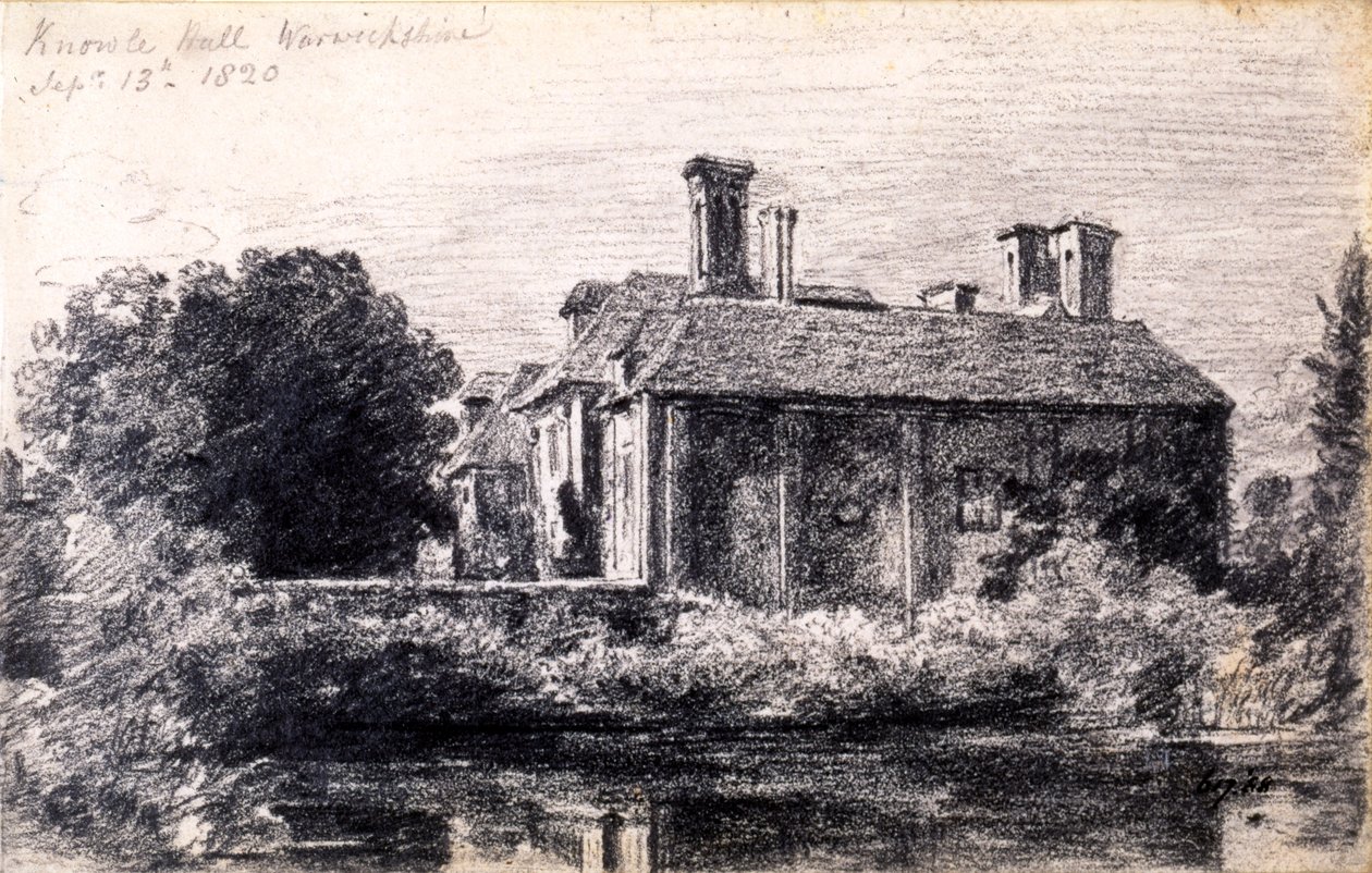 Knowle Hall, 1820 av John Constable