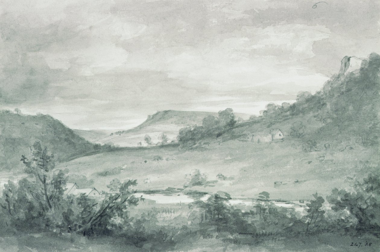 Matlock High Tor av John Constable