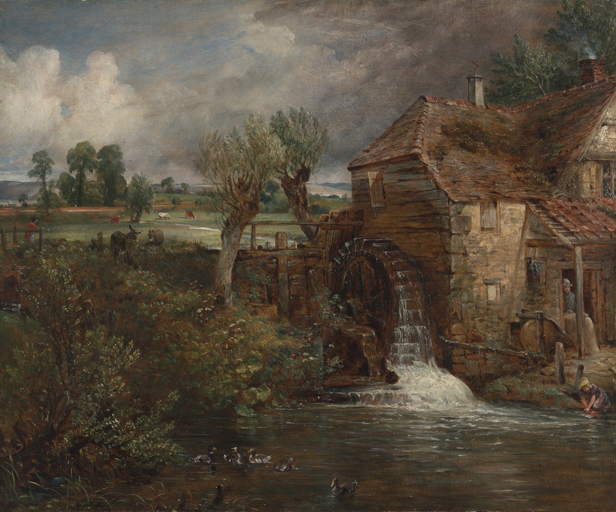 Parham Mill, Gillingham av John Constable