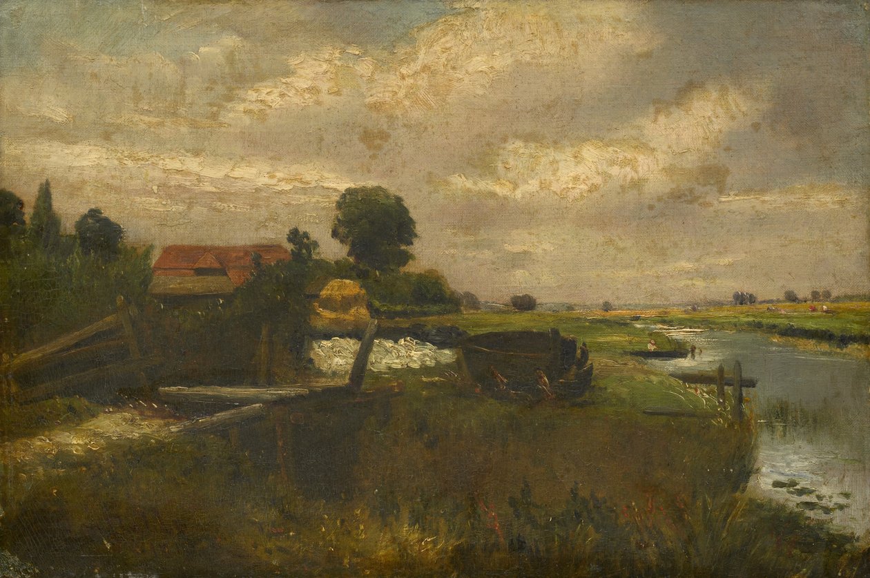 Elveutsikt av John Constable