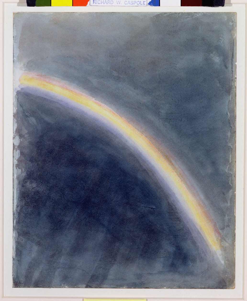 Sky Study with Rainbow, 1827 av John Constable