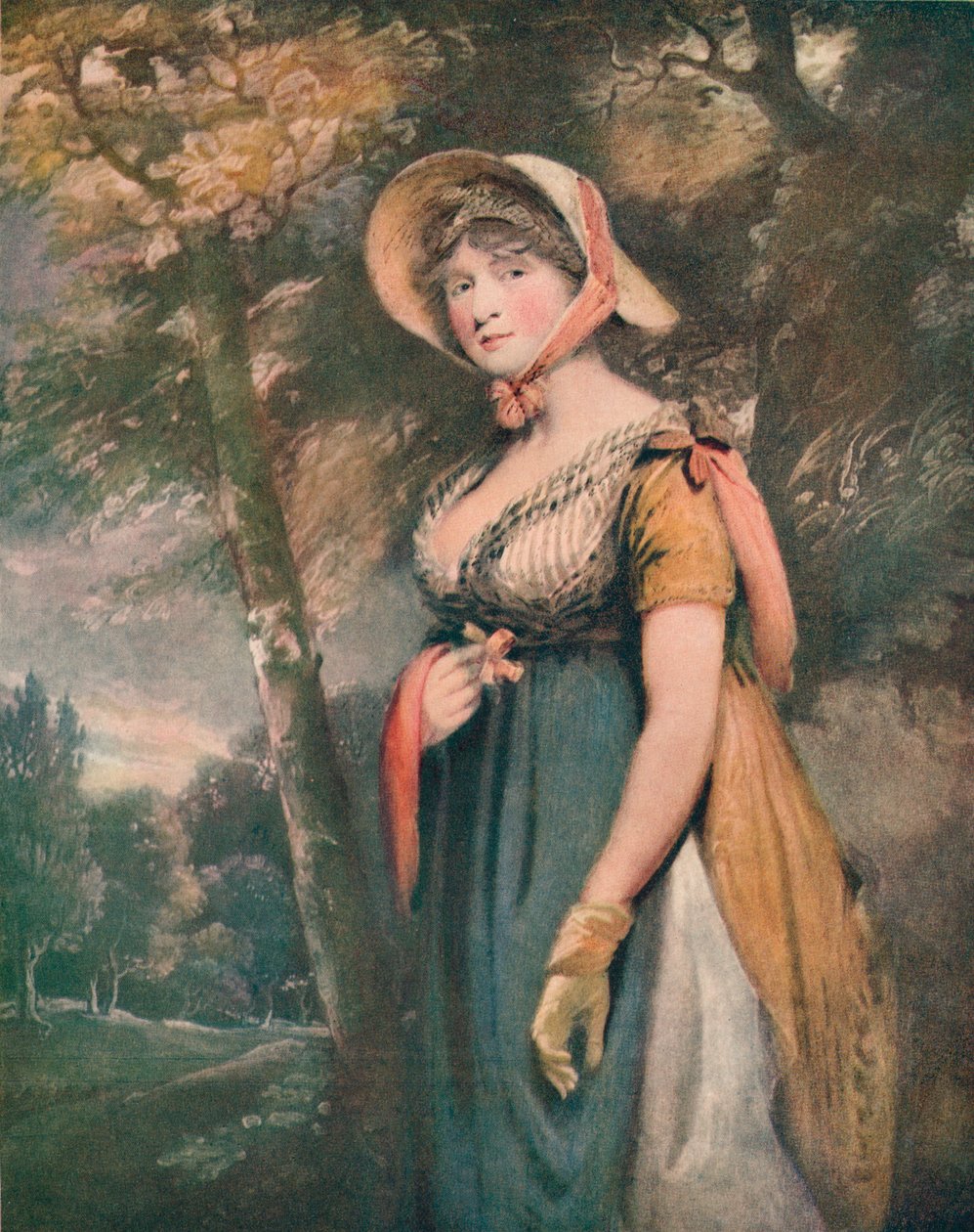 The Right Honorable Lady Louisa Manners, c1821 av John Constable