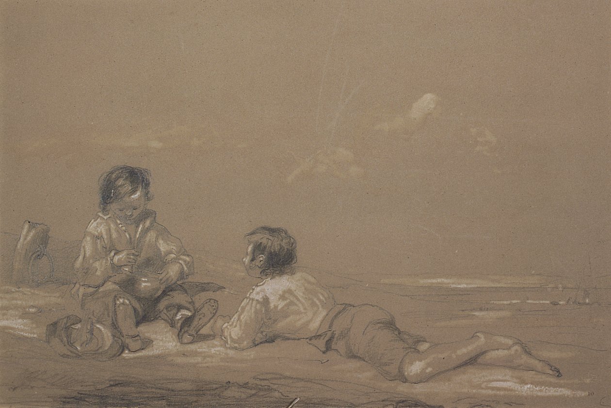 De unge båtbyggerne av John Constable