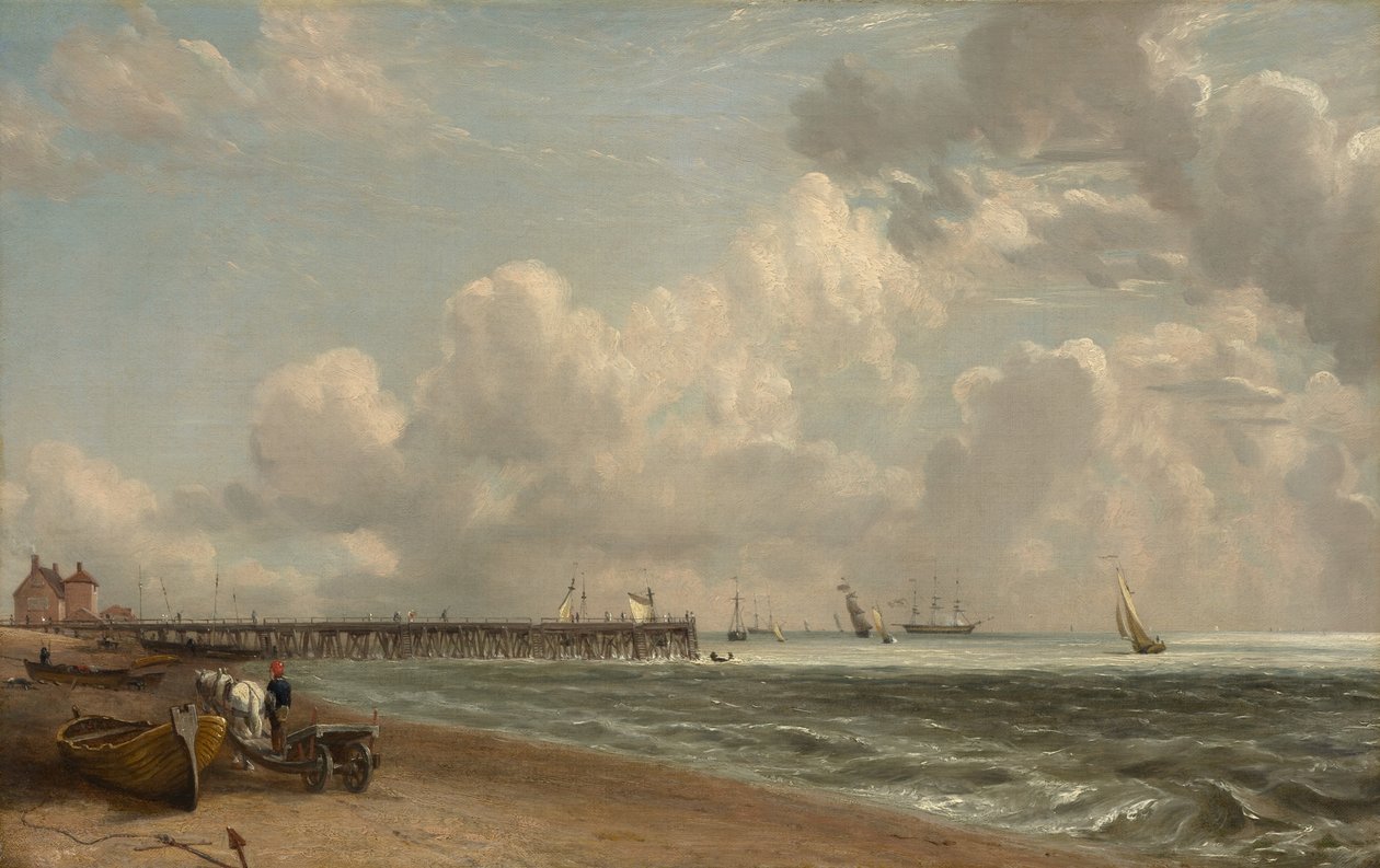 Yarmouth Jetty, ca. 1822-23 av John Constable