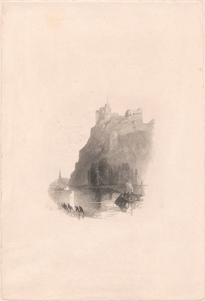 Chateau Gaillard, fra sør av John Cousen