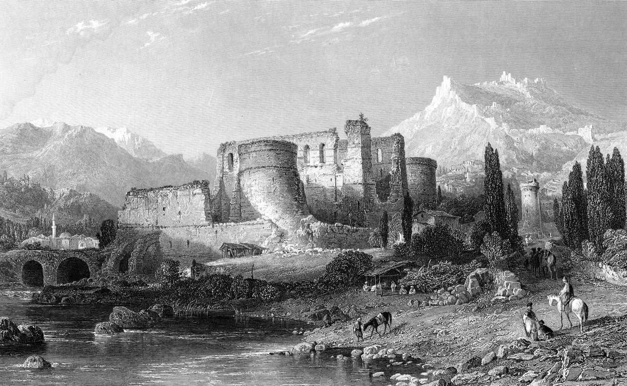 Pergamos, 1800-tallet. av John Cousen