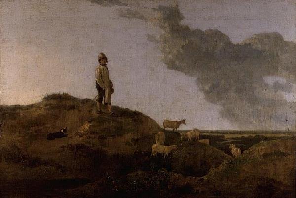 Utsikt over Mousehold Heath, nær Norwich av John Crome