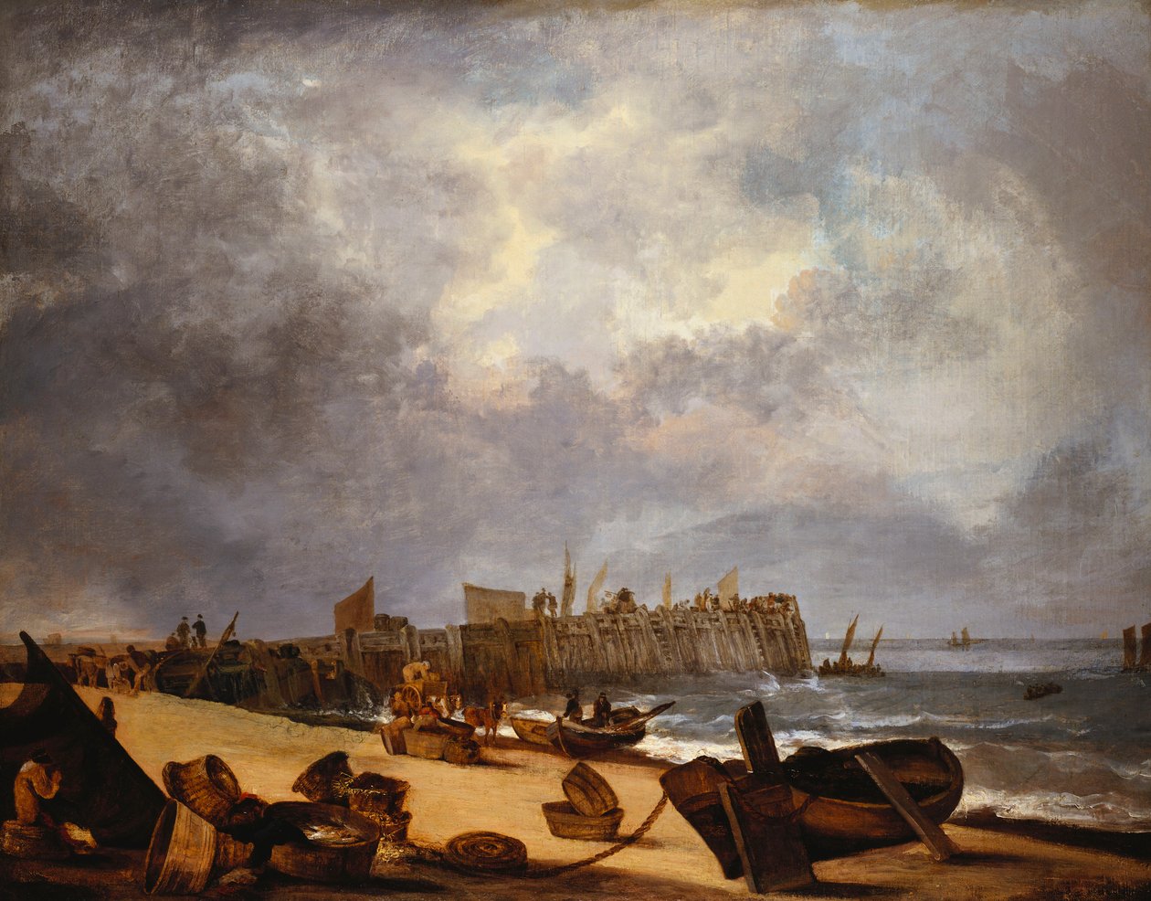 Yarmouth Jetty av John Crome