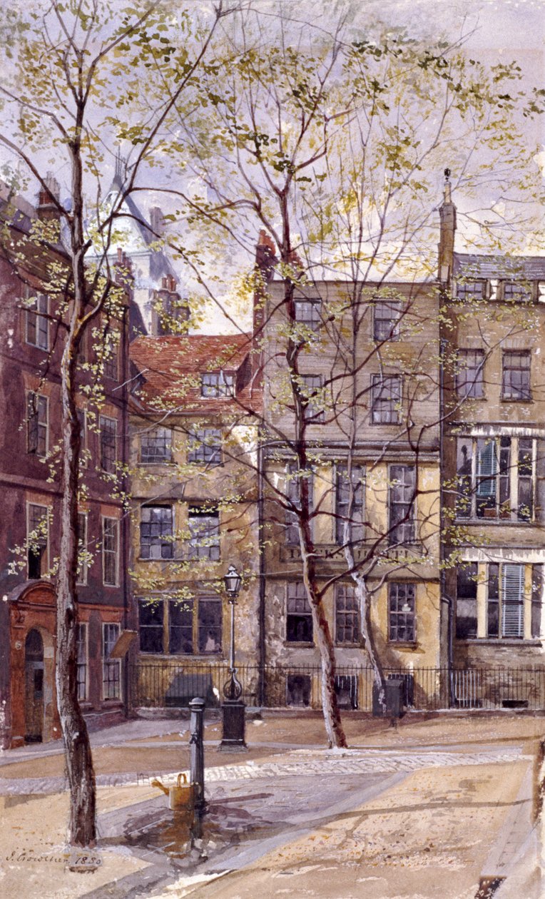 Inner Temple, London, 1880 av John Crowther