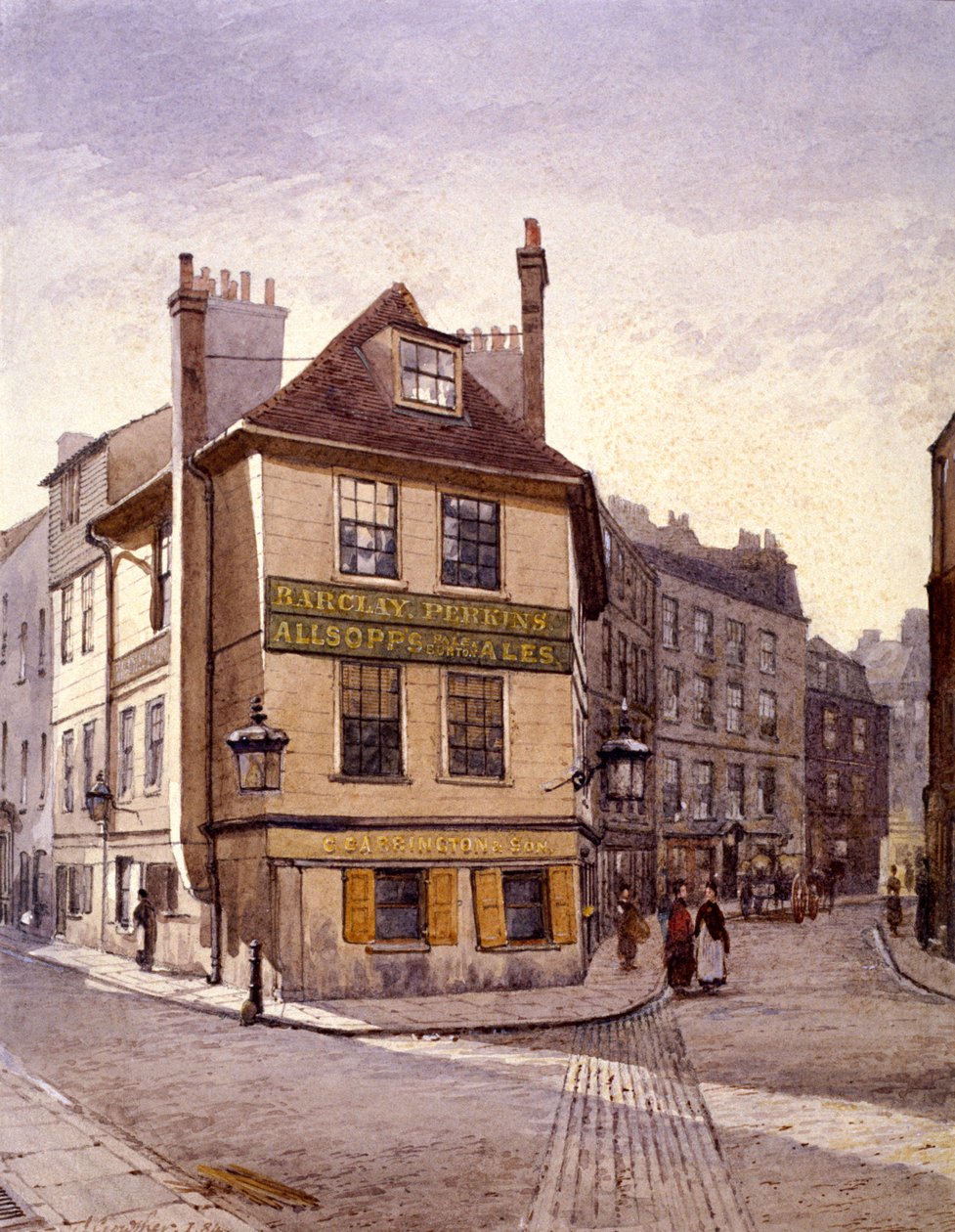 Northumberland Head Inn, Stepney, London, 1884 av John Crowther