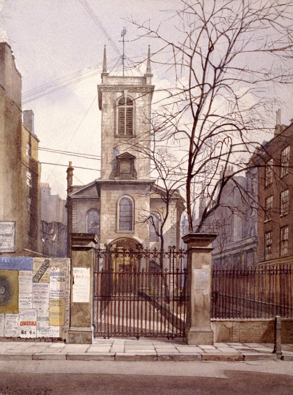 St Olave Jewry, London, 1887 av John Crowther